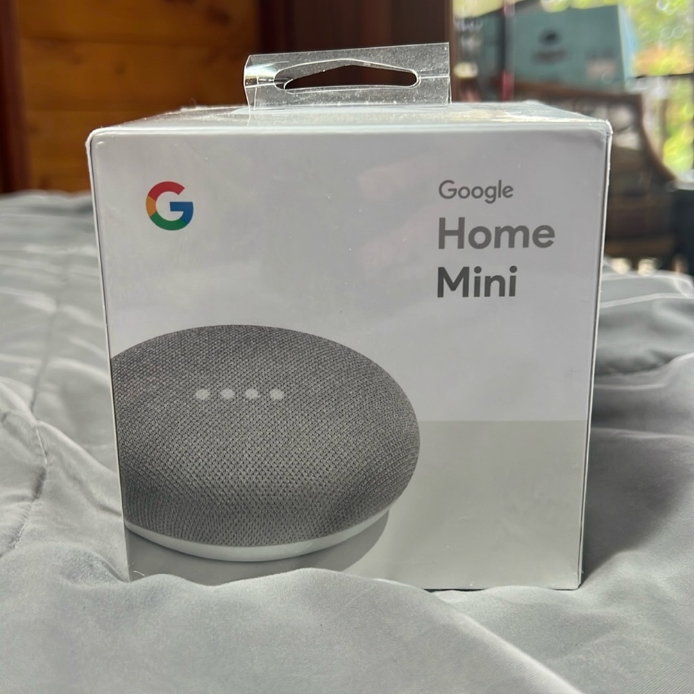 Brand New Never Opened Google Home Mini Chalk